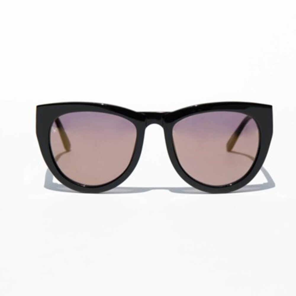 Smoke X Mirrors Black Run Around Sue Sunglasses, Excellent Used Condition